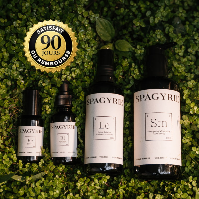 Essayez les soins capillaires SPAGYRIE sans risque pendant 90 Days